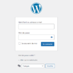 Connexion à WordPress